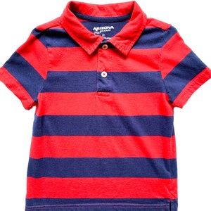 Boys Arizona Jean Co Striped Polo